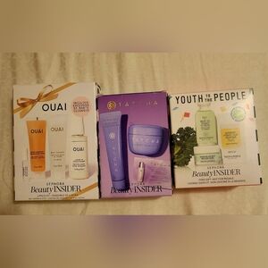 New Ouai, Tatcha, Youth to the People Beauty Insider Birthday Travel Size Bundle